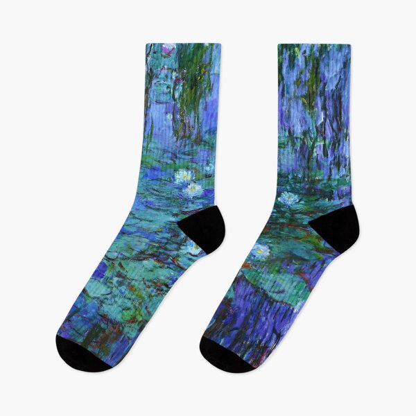 Item preview, Claude Monet "Water lilies - Blue Water lilies" (4) designed and sold by Alexandra Dahl.