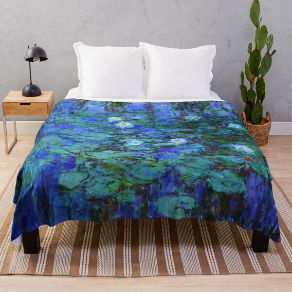 Item preview, Claude Monet "Water lilies - Blue Water lilies" (4) designed and sold by Alexandra Dahl.