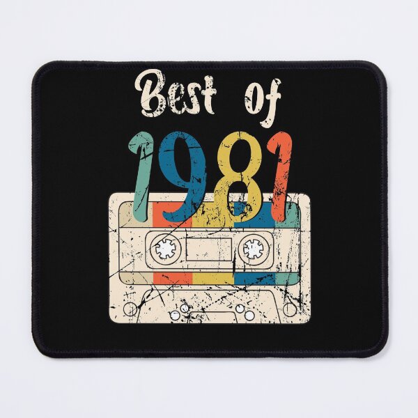 Item preview, Vintage Best Of 1981 , 40 Years Old Birthday Cassette , Retro Best Of 1981 designed and sold by zedesigner-.