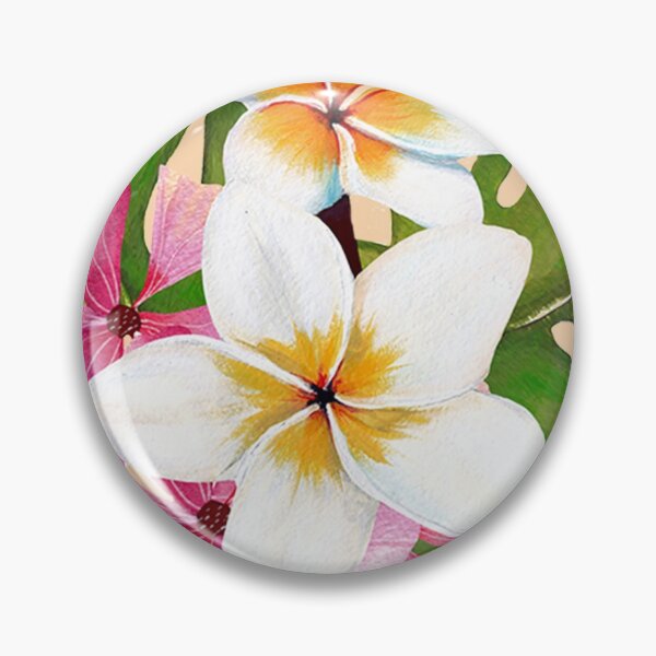 Item preview, Hawaiian Plumeria Blossoms designed and sold by J Marielle Designs.