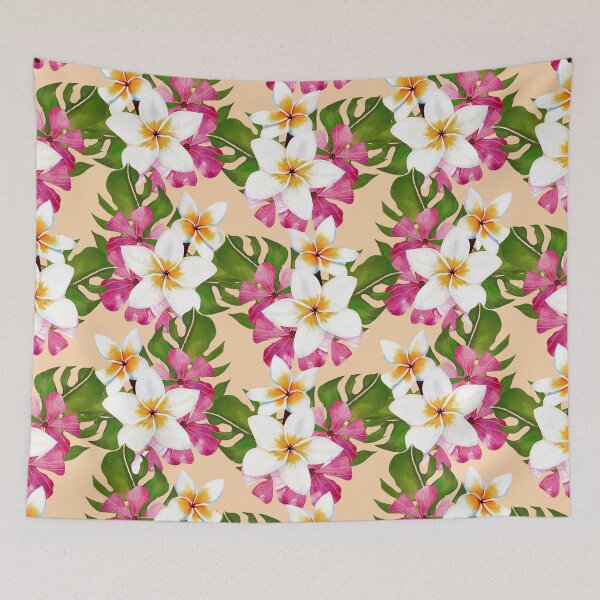Item preview, Hawaiian Plumeria Blossoms designed and sold by J Marielle Designs.