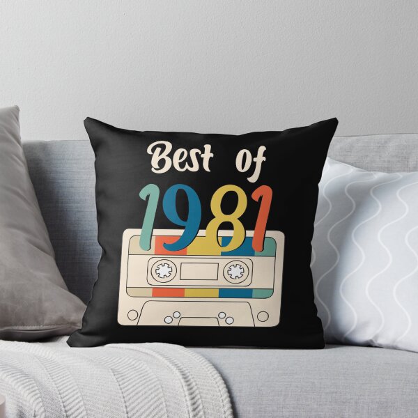 Item preview, Vintage Best Of 1981 , 40 Years Old Birthday Cassette , Retro Best Of 1981 designed and sold by zedesigner-.