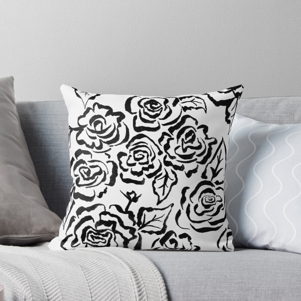 Item preview, Throw Pillow designed and sold by ArtofaNobody.