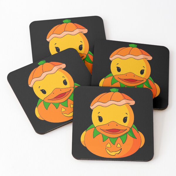 Item preview, Pumpkin Costume Rubber Duck designed and sold by Alisha Ober Designs.