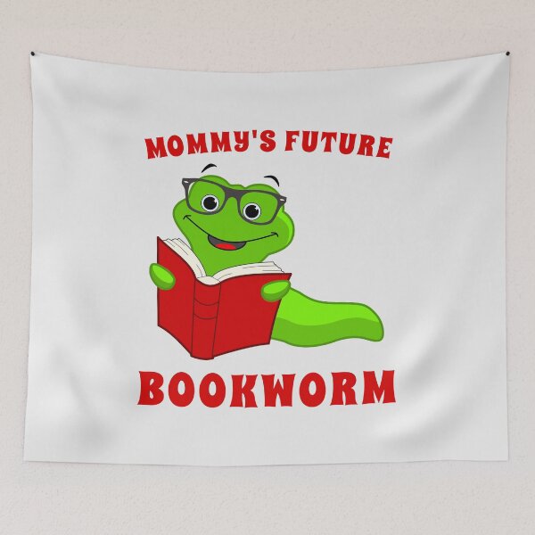 Item preview, Mommys Future Bookworm designed and sold by PrairieGrouse.