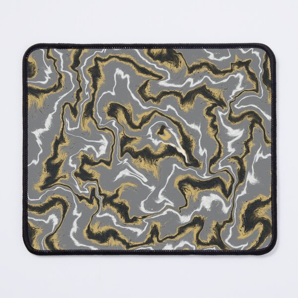 Item preview, Liquid pour design in grey, black, gold, and white designed and sold by Jane Domenech.