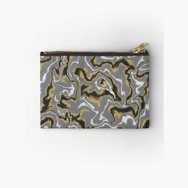 Item preview, Liquid pour design in grey, black, gold, and white designed and sold by Jane Domenech.