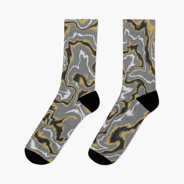 Item preview, Liquid pour design in grey, black, gold, and white designed and sold by Jane Domenech.