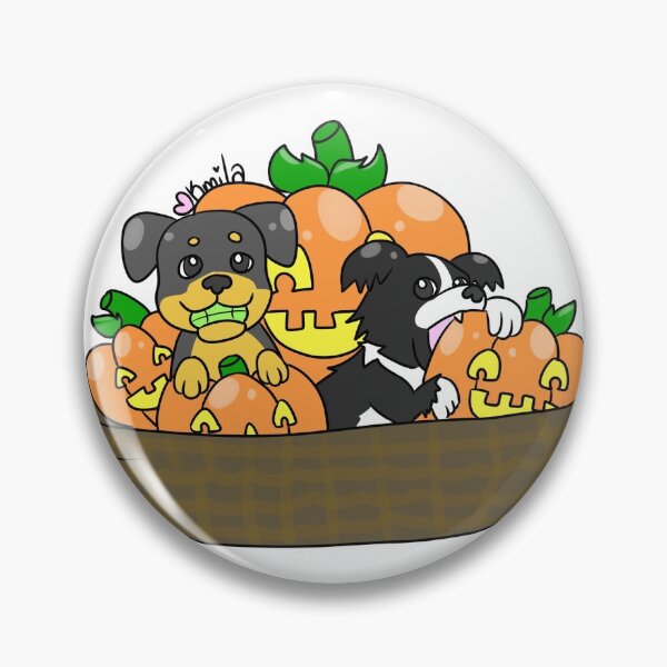 Item preview, pumpkin dogs designed and sold by KmilaCreacion.