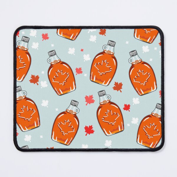 Item preview, Canadian Maple Syrup Pattern, Light Blue designed and sold by tanyadraws.