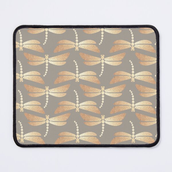 Item preview, Golden Ornamental Dragonflies designed and sold by tanyadraws.