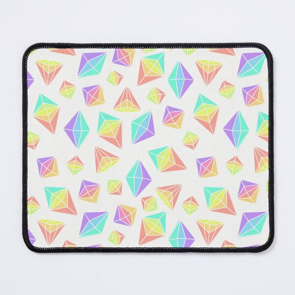 Item preview, Rainbow Crystals Pattern designed and sold by tanyadraws.