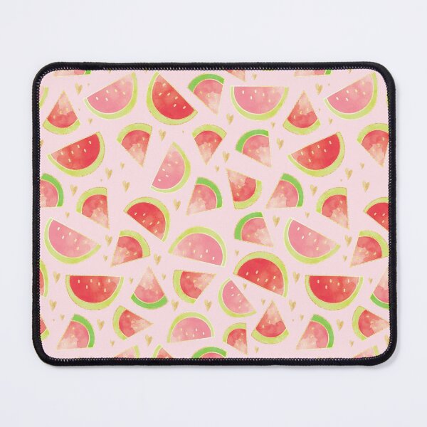 Item preview, Watermelon Slices & Hearts, Pink designed and sold by tanyadraws.