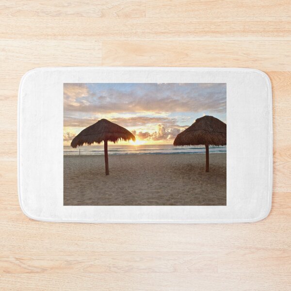 Item preview, Cancun palapa sunrise designed and sold by DRONECASTERZ.