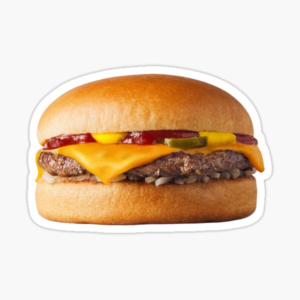 Cheeseburger Sticker
