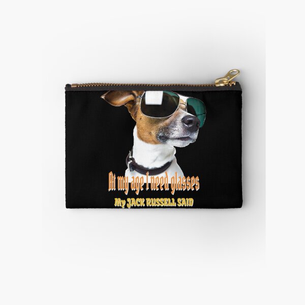 Item preview, at my age I need glasses, my Jack Russell said designed and sold by AnadAA.