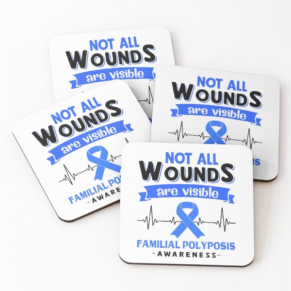 Item preview, Familial Polyposis Awareness Not All Wounds Are Visible designed and sold by Victormoratalla.