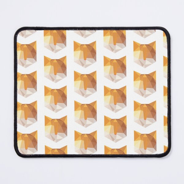 Item preview, Geometric Orange Cat Face designed and sold by tanyadraws.