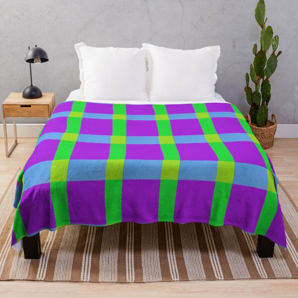 Item preview,  Colorblock design, purple green lime blue colorblock design designed and sold by Nostrathomas66.