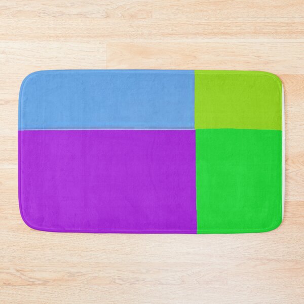 Item preview,  Colorblock design, purple green lime blue colorblock design designed and sold by Nostrathomas66.