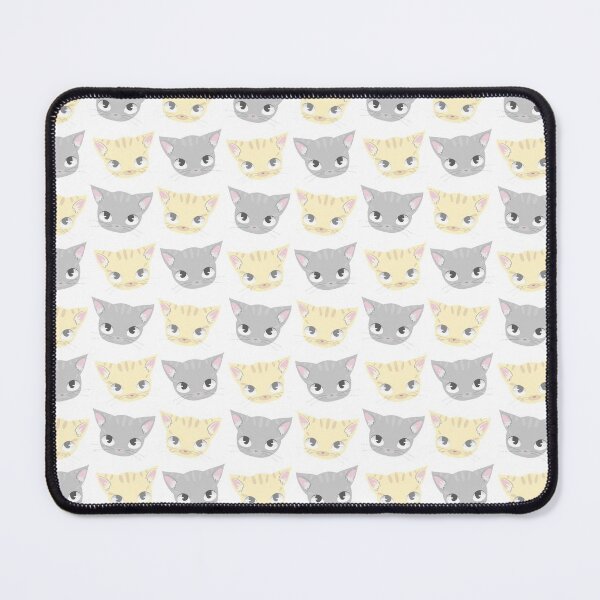Item preview, Cute Kitten Face Pattern designed and sold by tanyadraws.