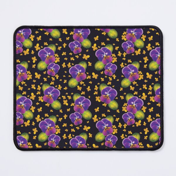 Item preview, Dark Floral Violet Pattern designed and sold by tanyadraws.