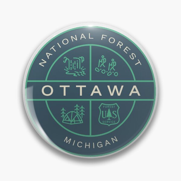 Artikelvorschau, Ottawa National Forest Heraldisches Logo entworfen und verkauft von VanyaKar.