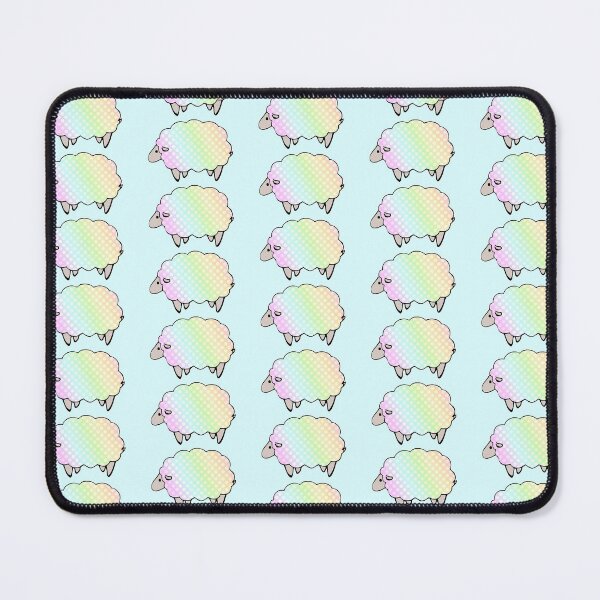 Item preview, Pastel Rainbow Polkadot Sheep designed and sold by tanyadraws.