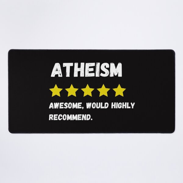 Item preview, Atheism 5 Star Review Awesome Would Highly Recommend designed and sold by coloronym.
