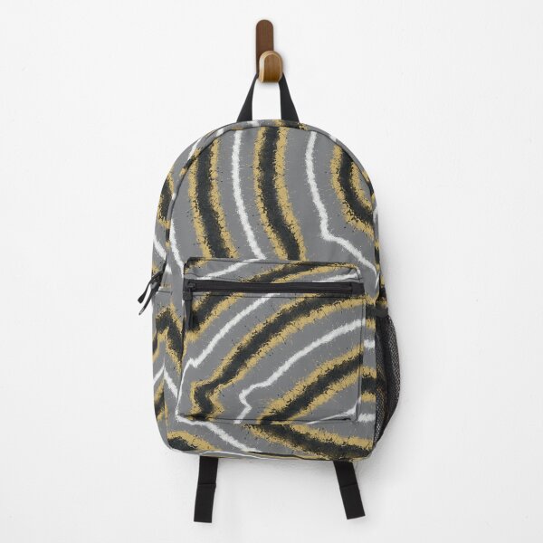 Item preview, Liquified spirals in grey, black, gold, and white designed and sold by Jane Domenech.