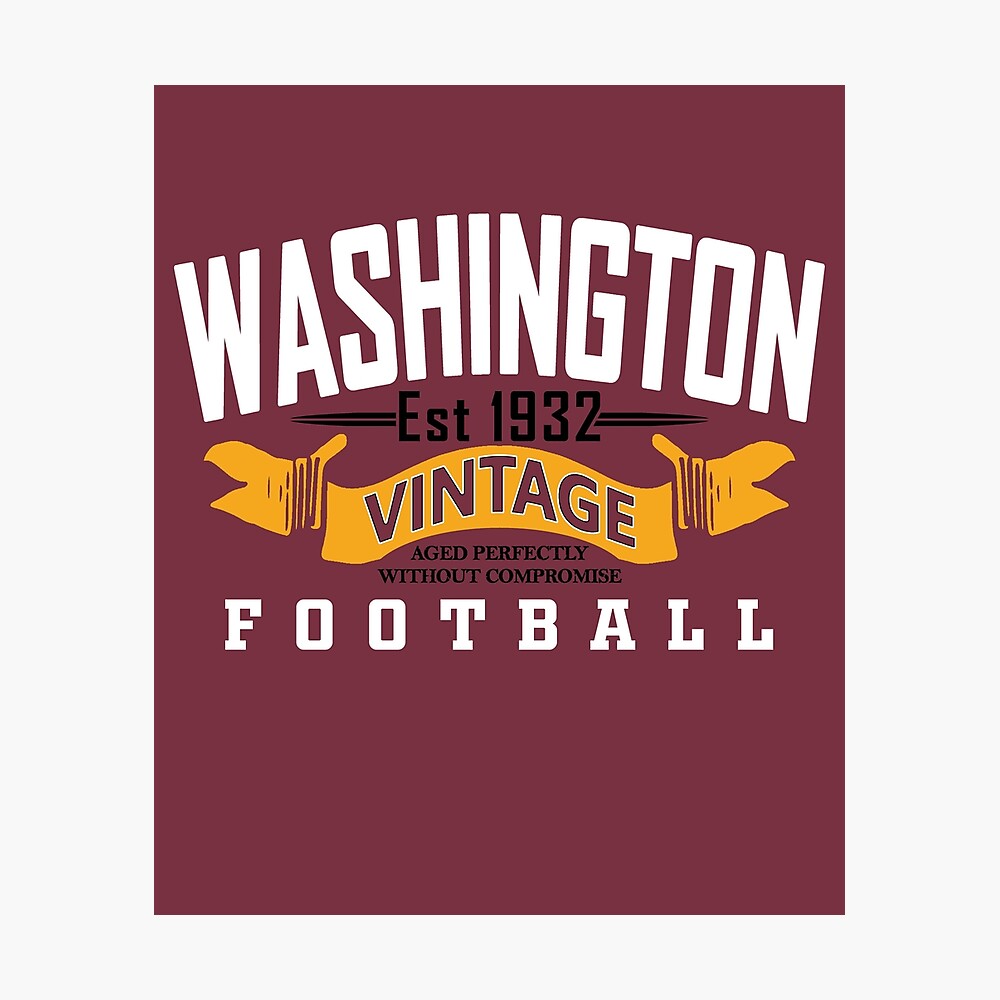 Washington Pro Football Savage Helmet 1932 Apparel Poster for Sale by  FFFMstore