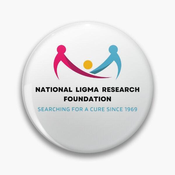 National Ligma (Balls) Research Foundation Logo' Large Buttons