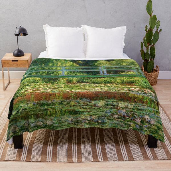 Item preview, Claude Monet "The Japanese Footbridge and the Water Lily Pool, Giverny" designed and sold by Alexandra Dahl.