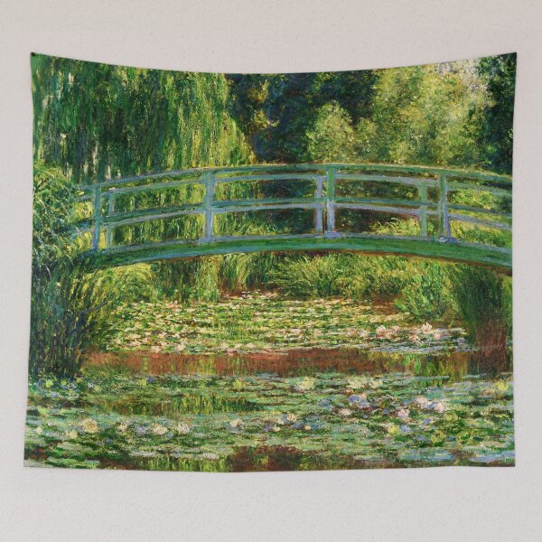 Item preview, Claude Monet "The Japanese Footbridge and the Water Lily Pool, Giverny" designed and sold by Alexandra Dahl.