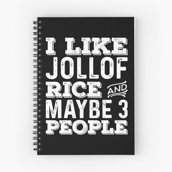 Item preview, I Like Jollof Rice And Maybe 3 People designed and sold by kamrankhan.