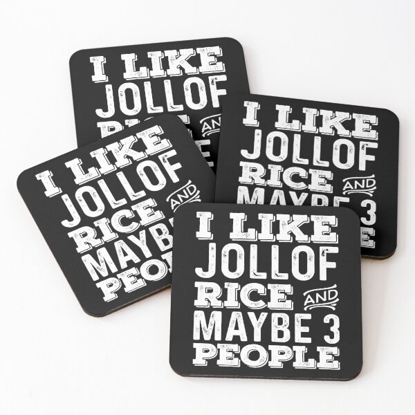 Item preview, I Like Jollof Rice And Maybe 3 People designed and sold by kamrankhan.