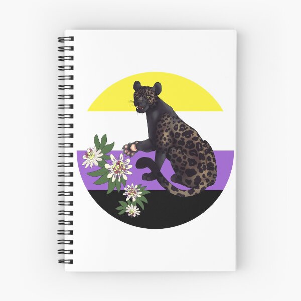 Item preview, Non Binary Black Jaguar Pride Flag Graphic designed and sold by TigerTheWiser.