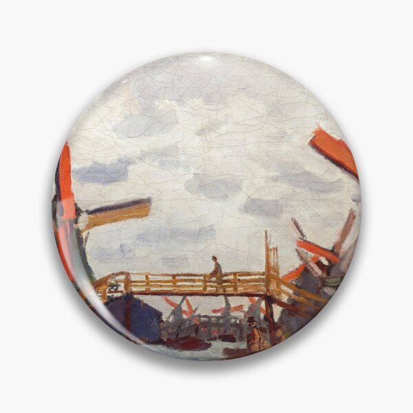 Item preview, Claude Monet "Windmills near Zaandam" designed and sold by Alexandra Dahl.