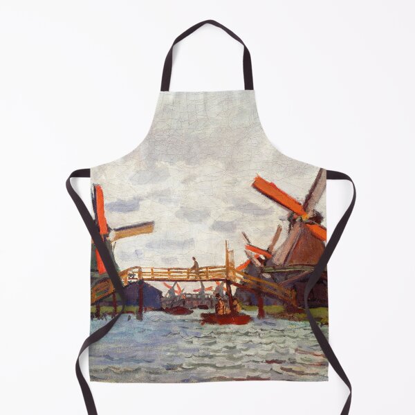 Item preview, Claude Monet "Windmills near Zaandam" designed and sold by Alexandra Dahl.