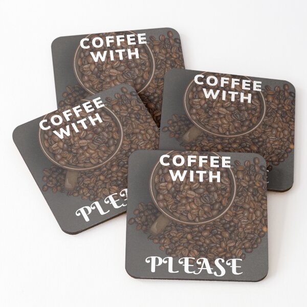 Item preview, Coffee With Please  designed and sold by Enhanceinner “Living The Life”.