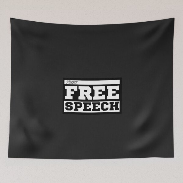 Item preview, FREE SPEECH designed and sold by SmartTShirtTime.