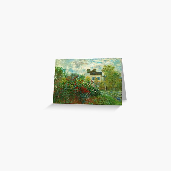 Item preview, Claude Monet "The Artist's Garden in Argenteuil" designed and sold by Alexandra Dahl.