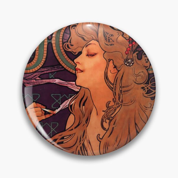 Item preview, Calendar 1897. The blonde woman, Alfons Mucha designed and sold by Photorebelle.