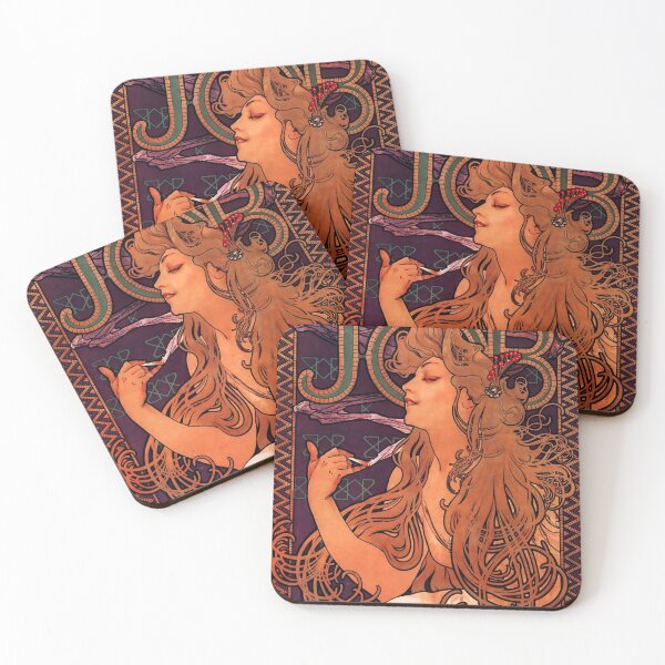 Item preview, Calendar 1897. The blonde woman, Alfons Mucha designed and sold by Photorebelle.