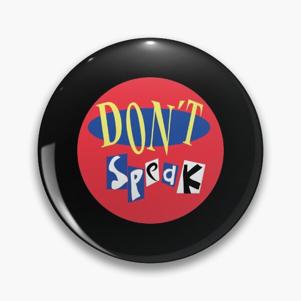 Item preview, Dont Speak Sticker designed and sold by ainglit.