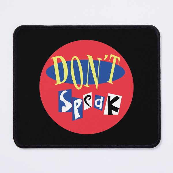 Item preview, Dont Speak Sticker designed and sold by ainglit.