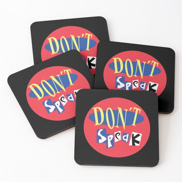 Item preview, Dont Speak Sticker designed and sold by ainglit.