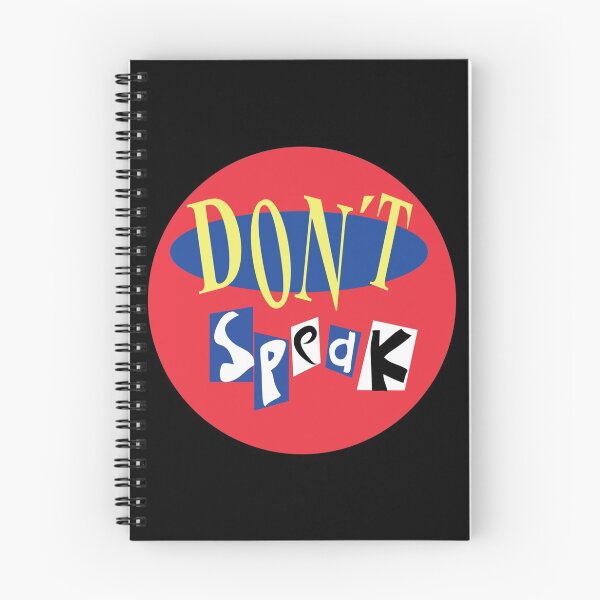 Item preview, Dont Speak Sticker designed and sold by ainglit.