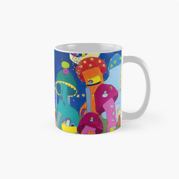 Aperçu de l'œuvre fête sur la rue des champignons créée et vendue par niconicoartist.