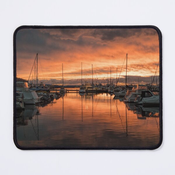 Item preview, Boats at Sunset designed and sold by Ladyshark.